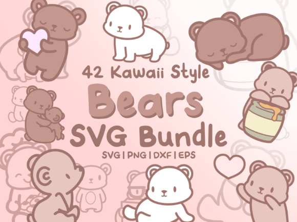 Bears SVG Illustrations: Real Talk for Embroidery Designers