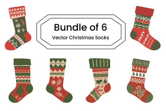 Christmas Socks Vector Illustrations: A Designer's Review