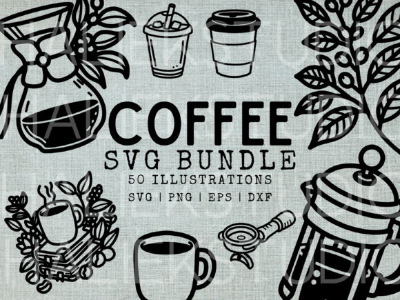 Coffee SVG Illustrations: Graphics & Illustrations for Branding