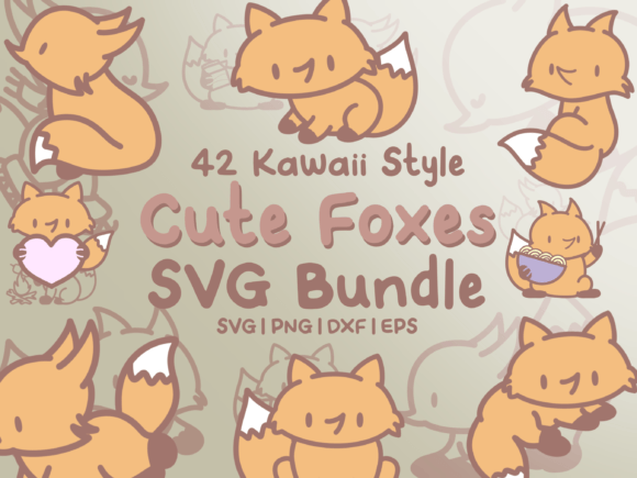 Cute Foxes SVG Illustrations: A Practical Review for Digital Sellers