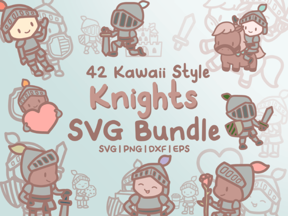 Cute Knights SVG Graphics: A Brand Designer’s Review