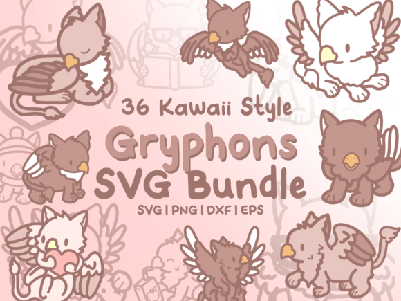 Gryphon SVG Illustrations: A Brand Designer's Review of Whimsical Graphics for Marketing